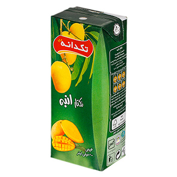 نکتار انبه 200 میلی‌لیتری تکدانه‌